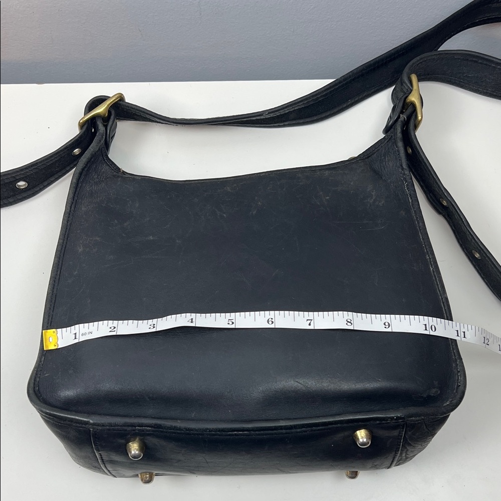 Coach USA Legacy Black Leather Crossbody Shoulder Bag 9966 - Picture 15 of 16